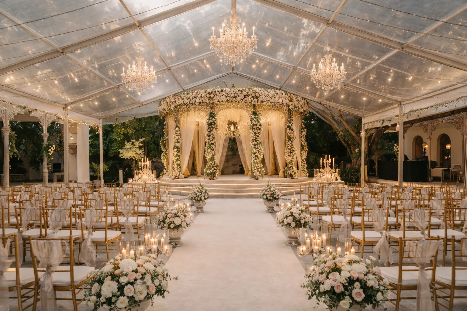 Outdoor Wedding Setup Goa